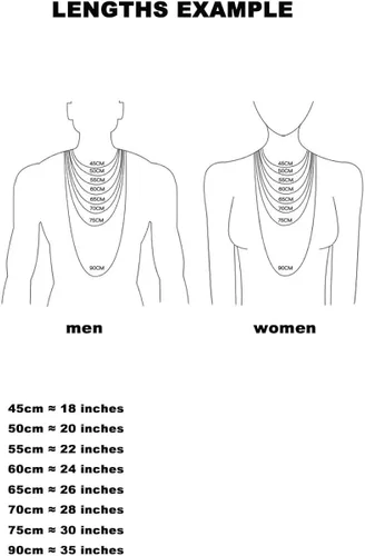 Vista 7 de OURSHYNE Collares de cadena de eslabones cubanos de acero inoxidable plateado para hombres joyería simple regalo para hombres mujeres niños y niñas