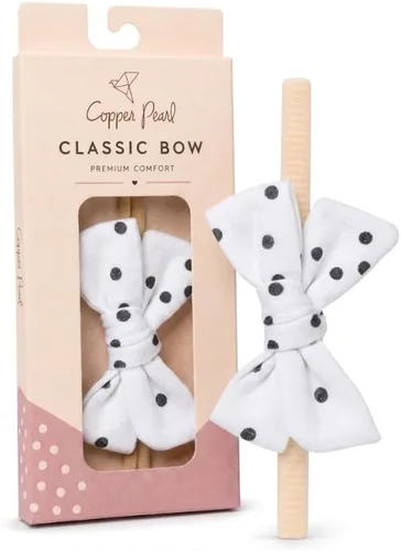 Vista 26 de Copper Pearl Classic Baby Bow Headbands - Limited Collection