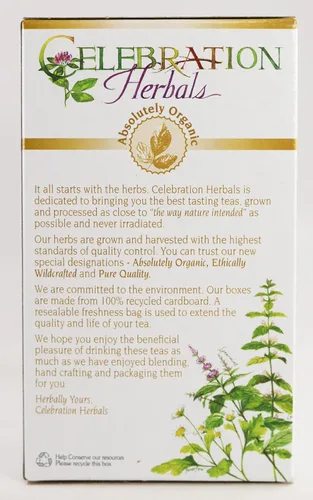 Vista 5 de Celebration Herbals Té orgánico de raíz de maca en polvo sin cafeína - 1.41 oz (té suelto)
