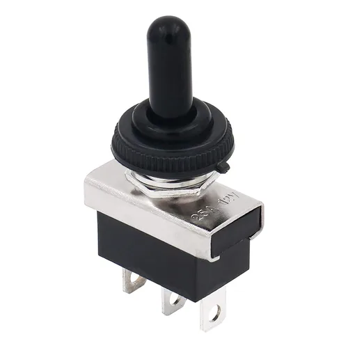 Vista 15 de Baomain, interruptor de conmutación SPST con apagado-encendido, 2 clavijas, 12 V 25 A con cubierta impermeable para auto