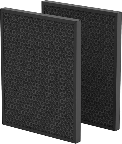 Vista 11 de Paquete de 2 filtros de repuesto para purificador Fellowes AeraMax 90/100/DX5/DB5, se adapta a piezas # 9287001 y 9324001, 2 filtros y 6 filtros