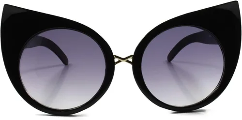 Vista 2 de Marco de gafas de sol de ojo de gato puntiagudo elegante de la manera retro clásica