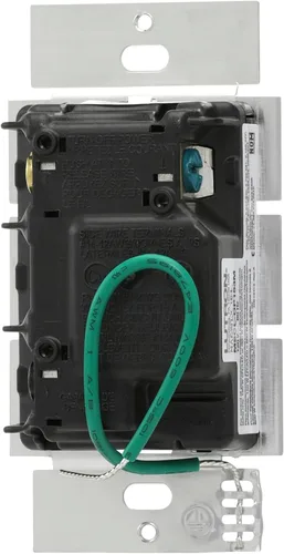 Vista 12 de Lutron Maestro Interruptor regulador con sensor de movimiento para baño, garaje, lavandería y armario, sensor de ocupación y ausencia