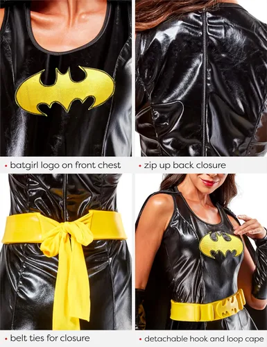 Vista 6 de Rubies DC Comics Superheroes: vestido de disfraz de Batgirl para adultos