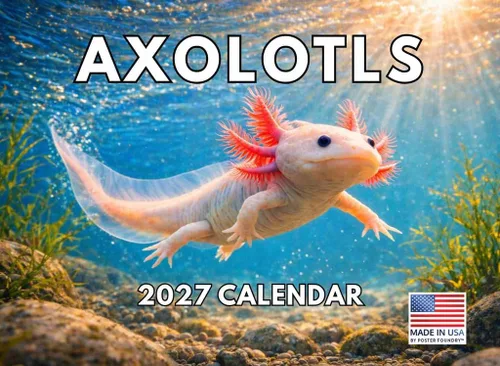Vista 96 de Calendario mensual de pared de alpaca 2025 Fabricado en Estados Unidos