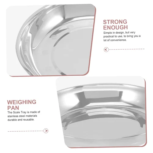 Vista 2 de Báscula de acero inoxidable resistente y fácil de limpiar para cocinas domésticas y joyerías