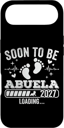 Vista 27 de Soon to Be Abuela 2027 Loading Pregnancy Announcement Case for iPhone 17