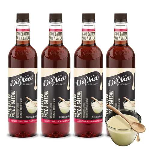 Vista 97 de DaVinci Gourmet Jarabe de azúcar de caña, botella de 25.4 fl oz (paquete de 2)