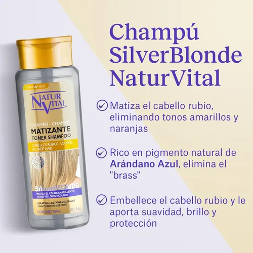 Vista 3 de Champú Naturaleza Y Vida - 10.1 fl oz