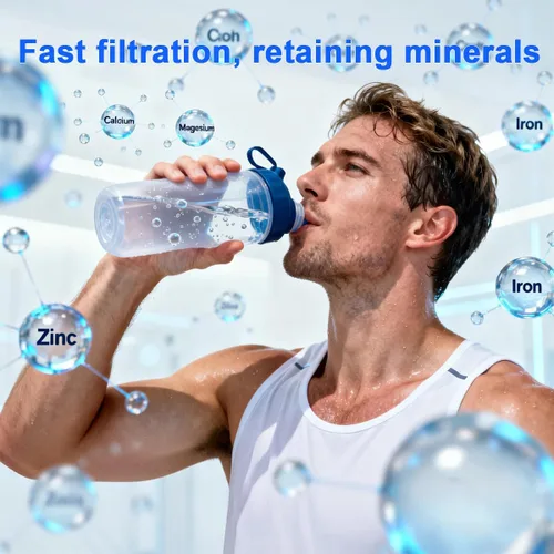 Vista 11 de Ecoviva Filtro de agua debajo del fregadero de ultrafiltración de 0.01μm, sistema de filtración de agua sin tanque 800GPD de 4 etapas, diseño