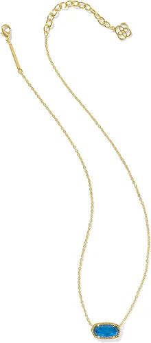 Vista 166 de Kendra Scott - Collar Elisa con dije para mujer, joyería de moda, chapado en oro de 14 quilates