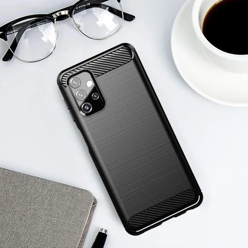 Vista 7 de Osophter Funda para Galaxy A32 5G, Galaxy M32 5G Funda de absorción de golpes Flexible TPU Caucho Protector para Samsung Galaxy A32 5G (negro)