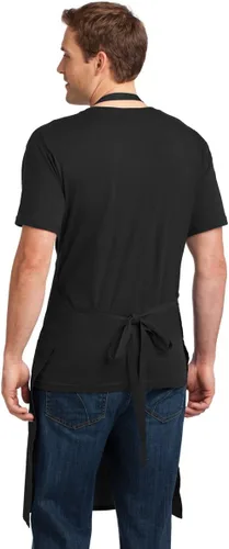 Vista 2 de Broad Bay Delantal de la Universidad de Nebraska de tamaño grande Nebraska Huskers regalo para hombres o mujeres hombre él ella, Negro