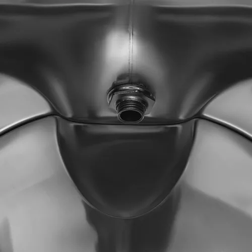 Vista 4 de Dispensador de bebidas frías y calientes, dispensador de bebidas aislado de 3.4 galones con grifo, cubo de acero inoxidable para bebidas frías
