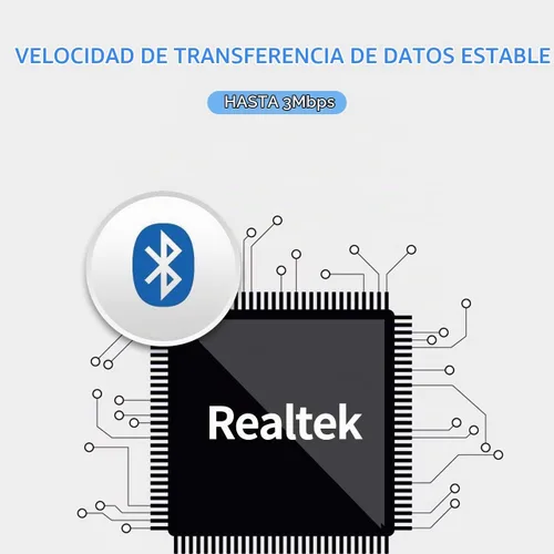Vista 3 de Adaptador USB Bluetooth 5.0 dong, transmisor inalámbrico Bluetooth receptor para PC, portátil, computadora de escritorio, música estéreo, música
