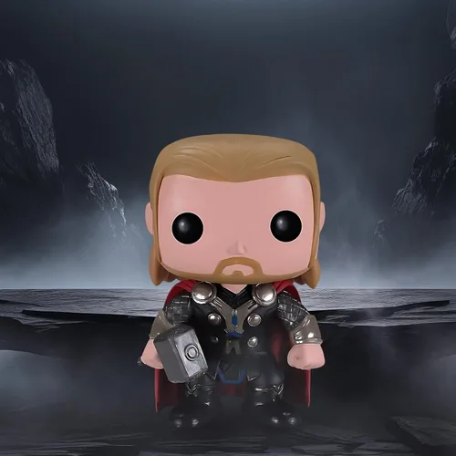 Vista 4 de Funko POP Marvel Bobble Thor Movie 2 Figura de acción