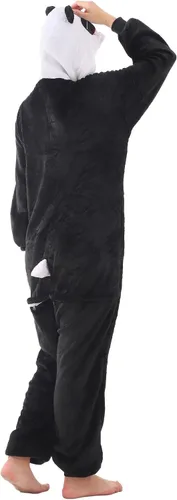 Vista 6 de Pijamas de animales para adultos, disfraces de una pieza para hombres, mujeres, unisex, adolescentes, rana verde
