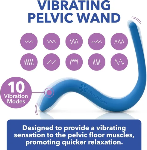 Vista 5 de Varita pélvica vibrante IntimateRose para el alivio del dolor muscular pélvico - Vibración para terapia física pélvica - Sin BPA, sin látex