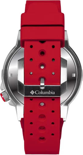 Vista 3 de Columbia Timing Peak Patrol Collegiate Collection Correa de silicona, talla única , Granate