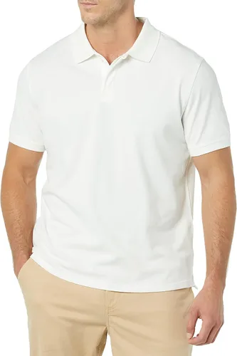 Vista 5 de Tienda Aware Polo de manga corta piqué de algodón ligero para hombre