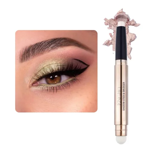 Vista 24 de LOKFAR Sombra de ojos en barra de maquillaje cosméticos iluminador de ojos, lápiz de sombra de ojos en crema giratoria, sombra de ojos en barra