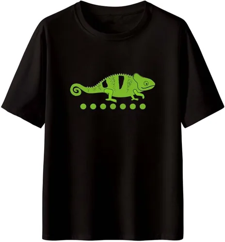 Vista 4 de ZENZENZE Camiseta clásica para hombre, diseño de símbolos divertidos extraños, manga corta, color negro, camiseta casual de primera calidad