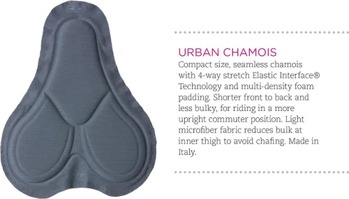 Vista 5 de Terry Pantalones cortos de ciclismo acolchados para mujer, pantalones cortos de ciclismo Mixie para mujer, ropa interior de ciclismo con relleno