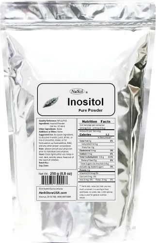 Vista 4 de Inositol Bulk Pure Powder 1000g (2.2 lb) NF12 y FCC Calidad Estándar