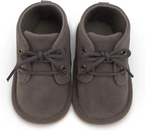 Vista 4 de Zapatos deportivos de lona antideslizantes para bebés y niños pequeños, zapatos de cuna para recién nacidos