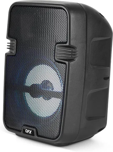 Vista 4 de QFX BT-60-BK Altavoz Bluetooth de 4 "con luces LED - Negro