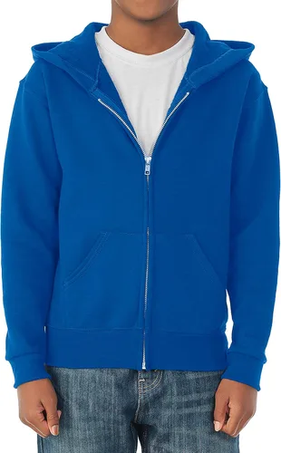 Vista 2 de Jerzees Boys' Big Youth NuBlend Sweatshirts & Hoodies, Cotton Blend, Size S-XL