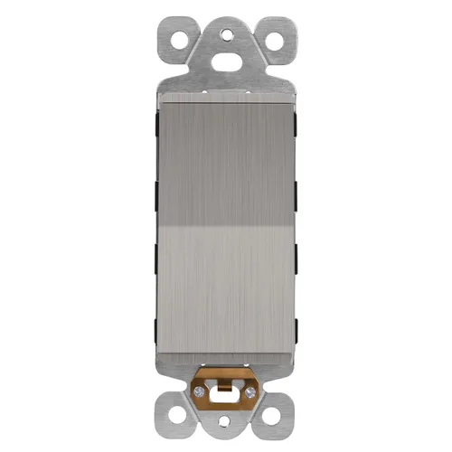 Vista 8 de LIDER Interruptor de pared sin marco, de 3 vías o de un solo polo, 15A -277VAC UL Listed, Brushed Gold, On/Off Rocker Switch, 3 Wire, Tough And