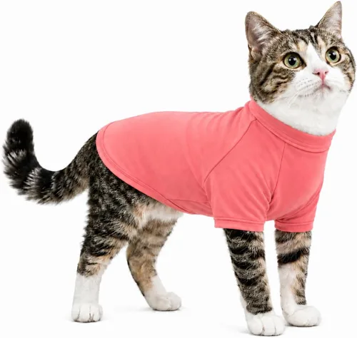 Vista 49 de Lovelonglong Sudadera para perro, otoño, invierno, clima frío, camisetas para perros pequeños, medianos y grandes, ropa de chihuahua, color negro, XS