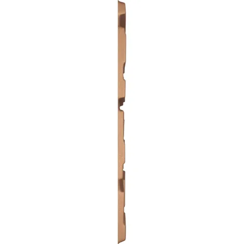 Vista 3 de Ekena Millwork 19 5/8 pulgadas de ancho x 19 5/8 pulgadas de alto, ladrillo desplazado EnduraWall decorativo 3D, cobre envejecido