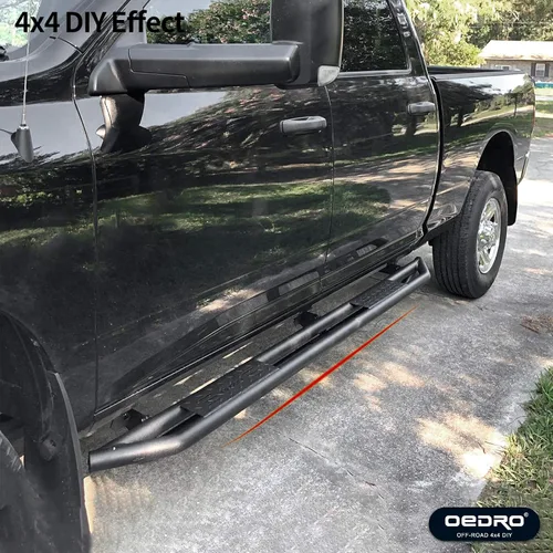 Vista 3 de Reemplazo de estribos OEDRO de 6 pulgadas para Ram 1500 Crew Cab 2009-2018