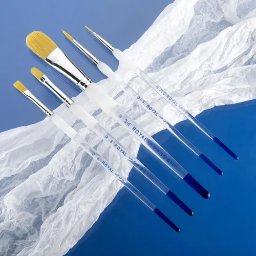 Vista 3 de Royal 10014044 Talkon Brush - Juego de 5 brochas (5 piezas, varios tamaños, multicolor)
