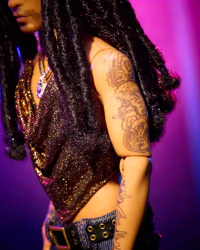 Vista 3 de Barbie Muñeca Kenbassadors Lenny Kravitz de la firma