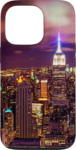 Vista 10 de Funda para iPhone 16 New York City Skyline NYC