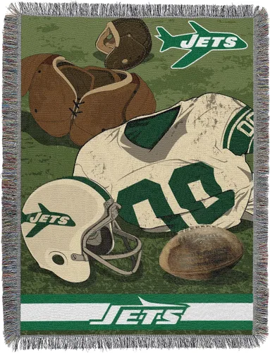 Vista 63 de Northwest NFL Woven Tapestry Wall Hanging, 48 x 60 Inches, Officially Licensed, Decorative Fringes