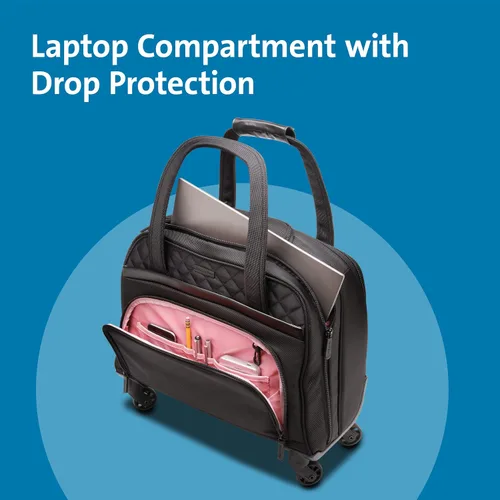Vista 4 de Kensington Contour 2.0 Executive Balance - Spinner para laptop — 15.6 pulgadas (K60380WW), negro