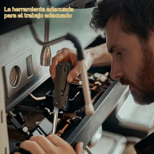Vista 4 de Galvanox - Extensor de brocas para herramienta multiusos - Compatible con Leatherman Skeletool/Surge/MUT/Wave Plus y juego de brocas Signal