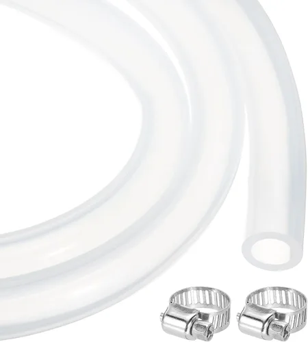 Vista 28 de MECCANIXITY 1m Tubo de Goma de Silicona 25.4mm ID Tubo de Plástico Flexible Manguera de Aire para Elaboración de Cerveza, Fabricación de Vino 25.4mm