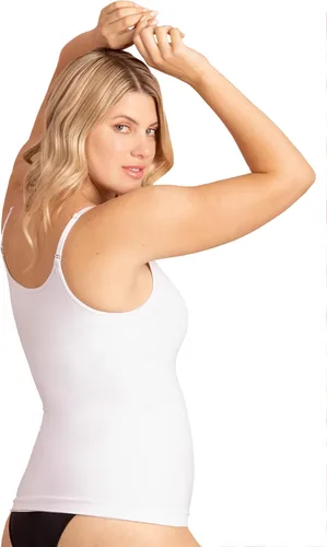 Vista 6 de Shapermint - Camisola de compresión con cuello redondo control de abdomen y cintura