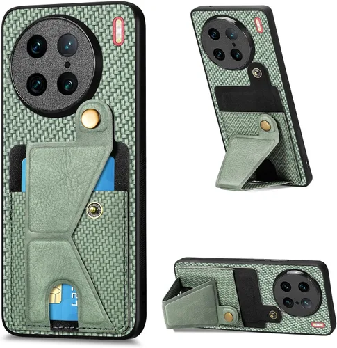 Vista 142 de Funda para Oppo K10x / OnePlus Nord CE 2 Lite 5G Funda para Realme 9 5G / 9 Pro / Q5 / V25 Funda de piel sintética con ranuras para tarjetas