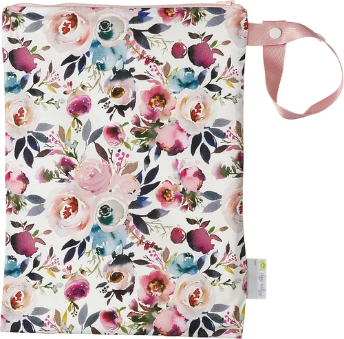 Vista 3 de Itzy Ritzy Sealed Wet Bag with Handle – Designed for Travel, Swimsuits, Cloth Diapers, Gym Clothes & Toiletries