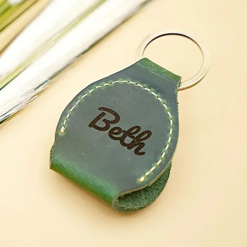 Vista 3 de Personalized Leather Guitar Pick Holder and Keychain Organizer, Customized Guitar Pick Holder, Gift for Guitarist, Guitar Pick Case