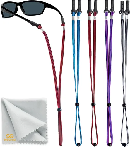 Vista 10 de SIGONNA Eye Glasses String Holder Straps - Sports Sunglasses Strap for Men Women - Eyeglass Holders Around Neck