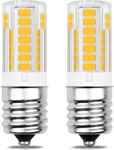 Vista 8 de Kei D28x Kel 2816x - Bombilla LED intermedia E17 de 3.5 W, repuesto compatible con refrigerador Kenmore 480LM 120V 5000K, bombilla de microondas