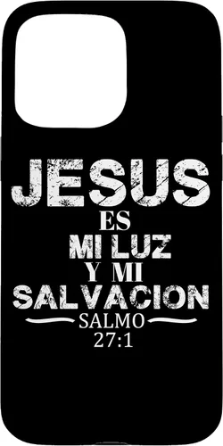 Vista 31 de Salmo Jesus ES Mi Luz Biblia Cristiana - Carcasa para iPhone 17