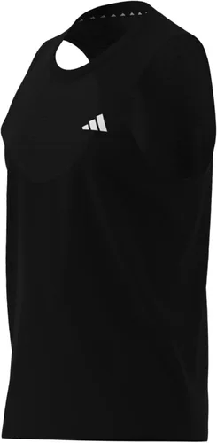 Vista 6 de adidas Camiseta sin mangas con logotipo de Training Essentials Feel Ready para hombre